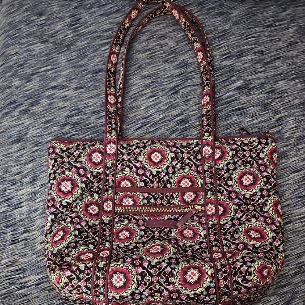 Vera Bradley Tote Bag - Purple Paisley